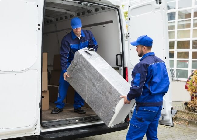 Heavy item moving — pianos, gun safes, hot tubs, appliances