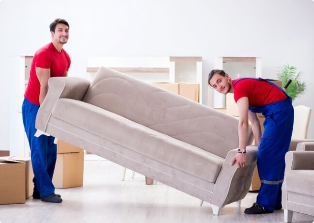 Labor-only moving help — load and unload your truck or POD