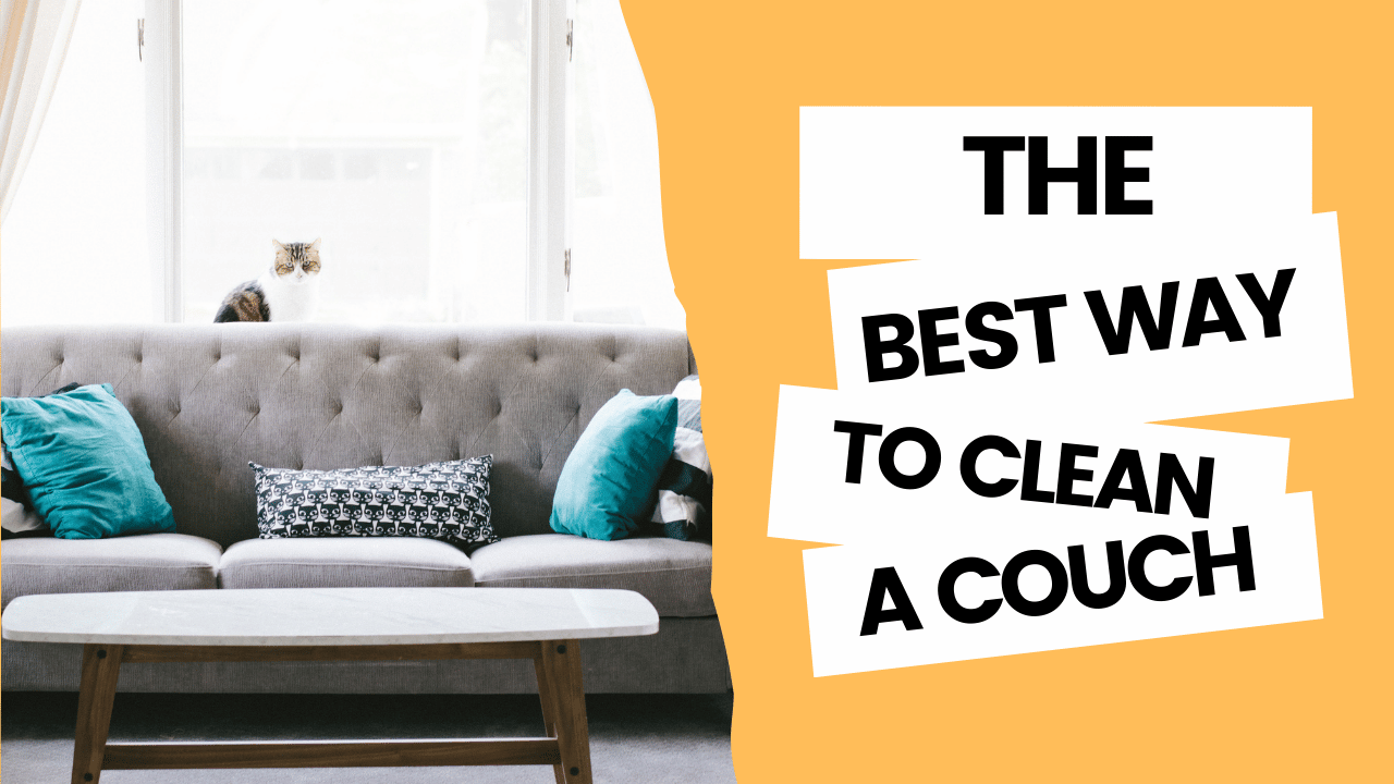 5 Easy Ways to Clean Couch Cushions That Cannot be Removed 