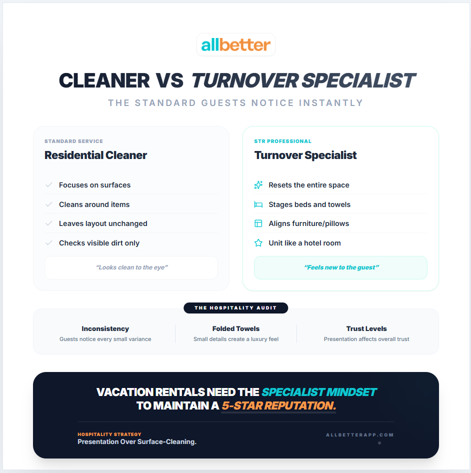 vacation rental turnover