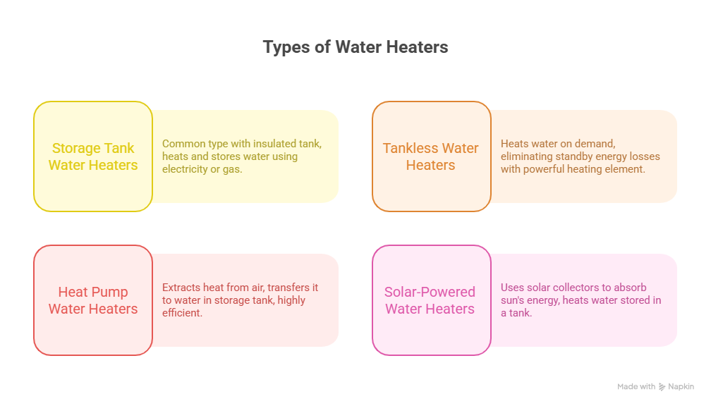Types of Water Heaters