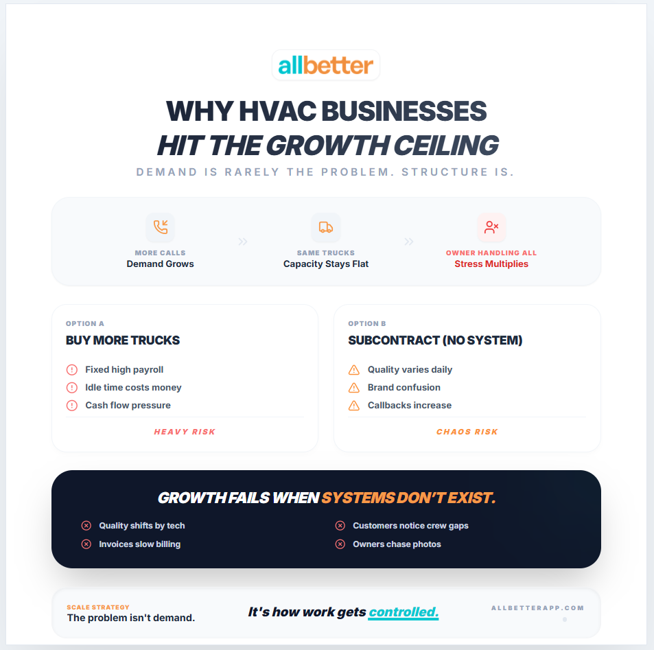 hvac subcontractor management