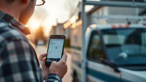 Cloud-based mobile app for small business contractor scheduling
