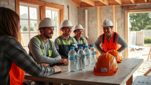 construction employee retention and team building