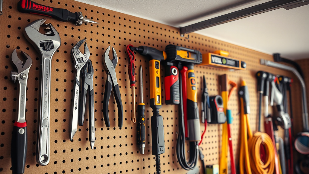 Essential home maintenance skills with tools and safety equipment