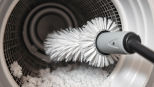 How to clean a dryer vent safely