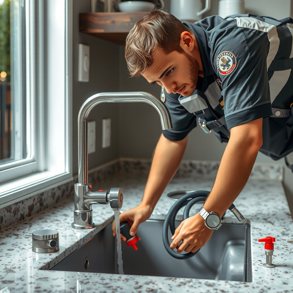 Fixture installation — faucets, sinks, toilets, bathtubs
