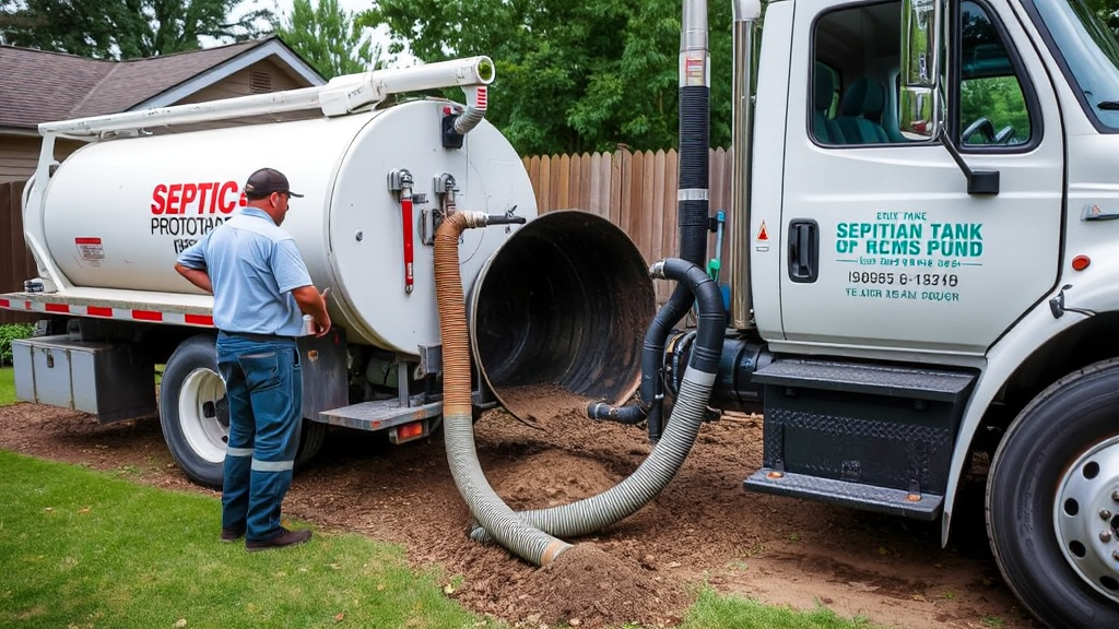 Septic tank pumping cost guide for homeowners