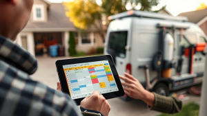 service scheduling and appointment management