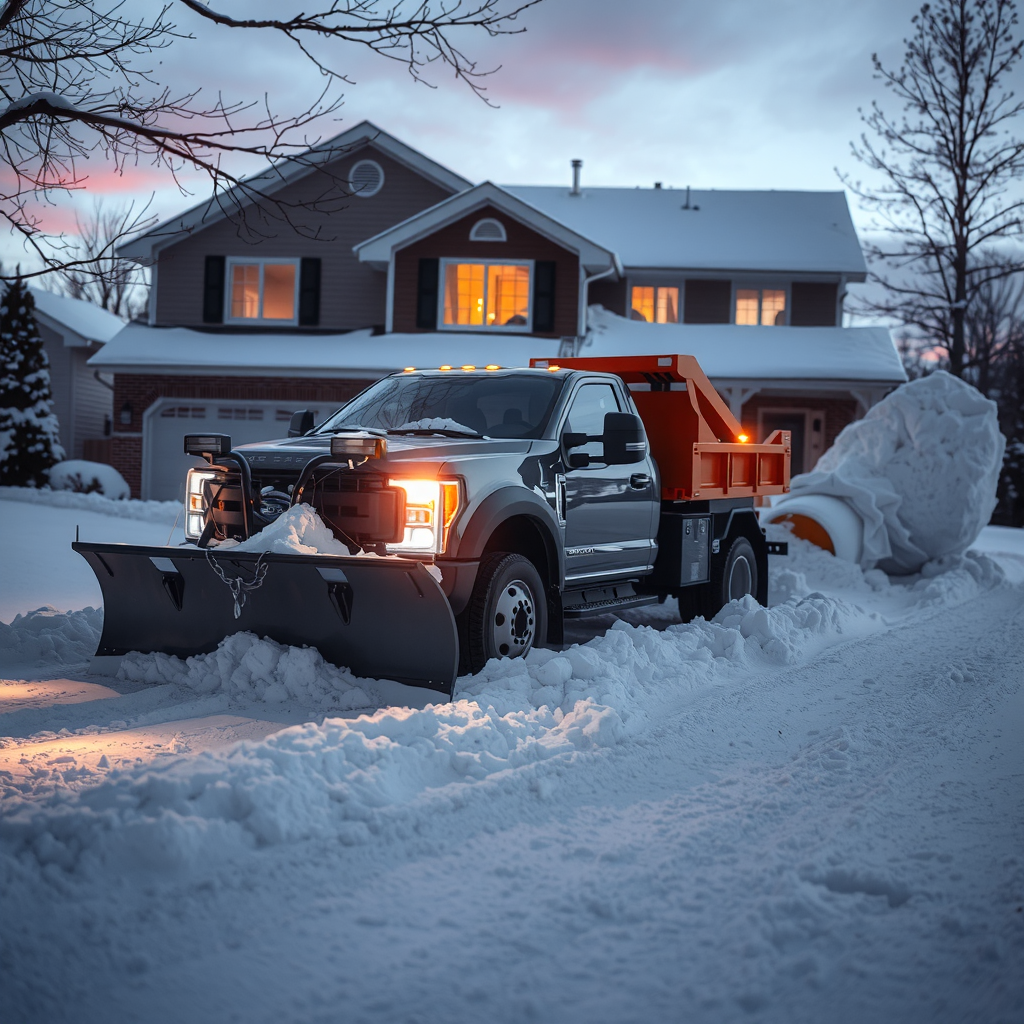 Seasonal snow removal contract