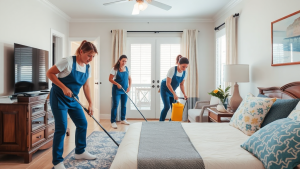 Vacation rental turnover cleaning the 4-hour system
