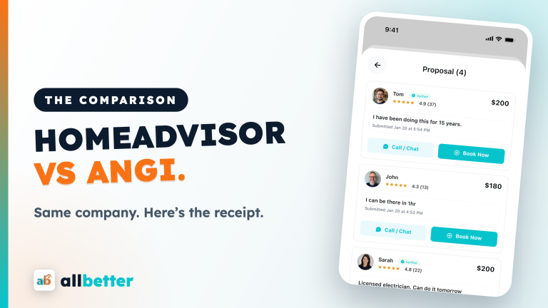 HomeAdvisor vs Angi vs Thumbtack: Fees, Ownership & Escrow (2026)