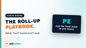 Home services roll-up field guide — private equity behind local brands