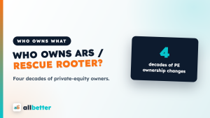 Who owns ARS Rescue Rooter — four decades of private equity ownership