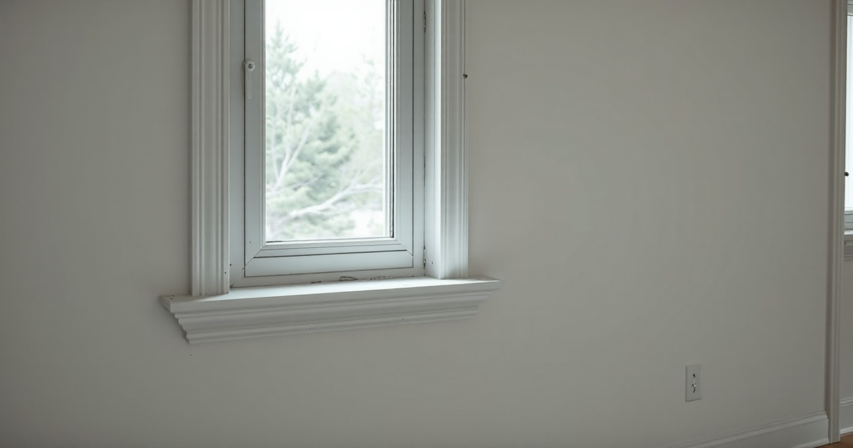 Dust-free wiped surfaces in a freshly built space
