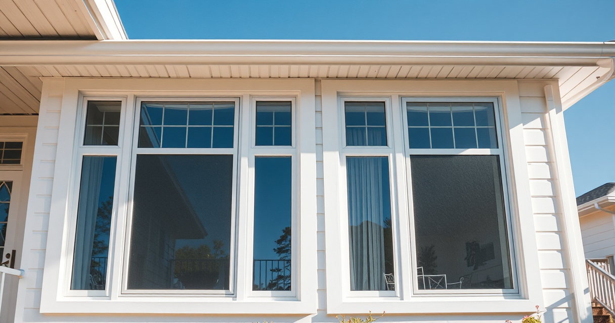 Sparkling clean exterior home windows